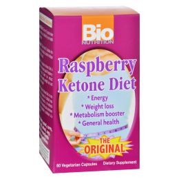 Bio Nutrition - Raspberry Ketone Diet - 60 Veggie Capsules