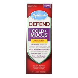 Hylands Homepathic Cold and Mucus - Defend - 4 fl oz