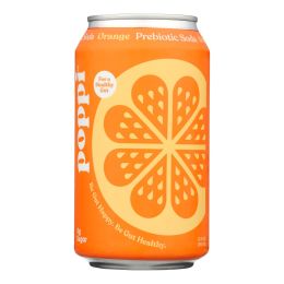 Poppi - Prebio Soda Orange - Case of 12-12 FZ